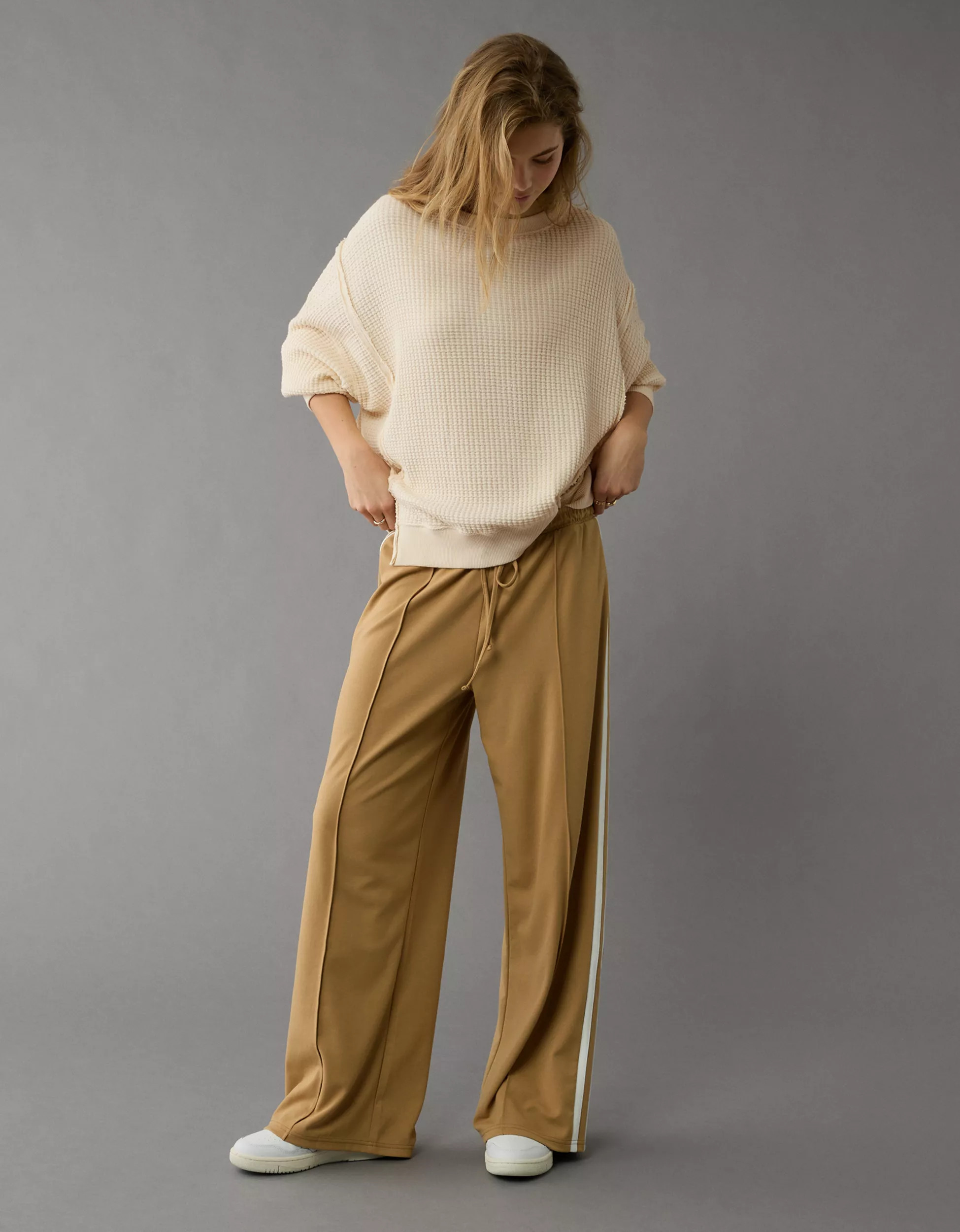 AE Big Hug Waffle Sweatshirt | American Eagle Outfitters (US & CA)