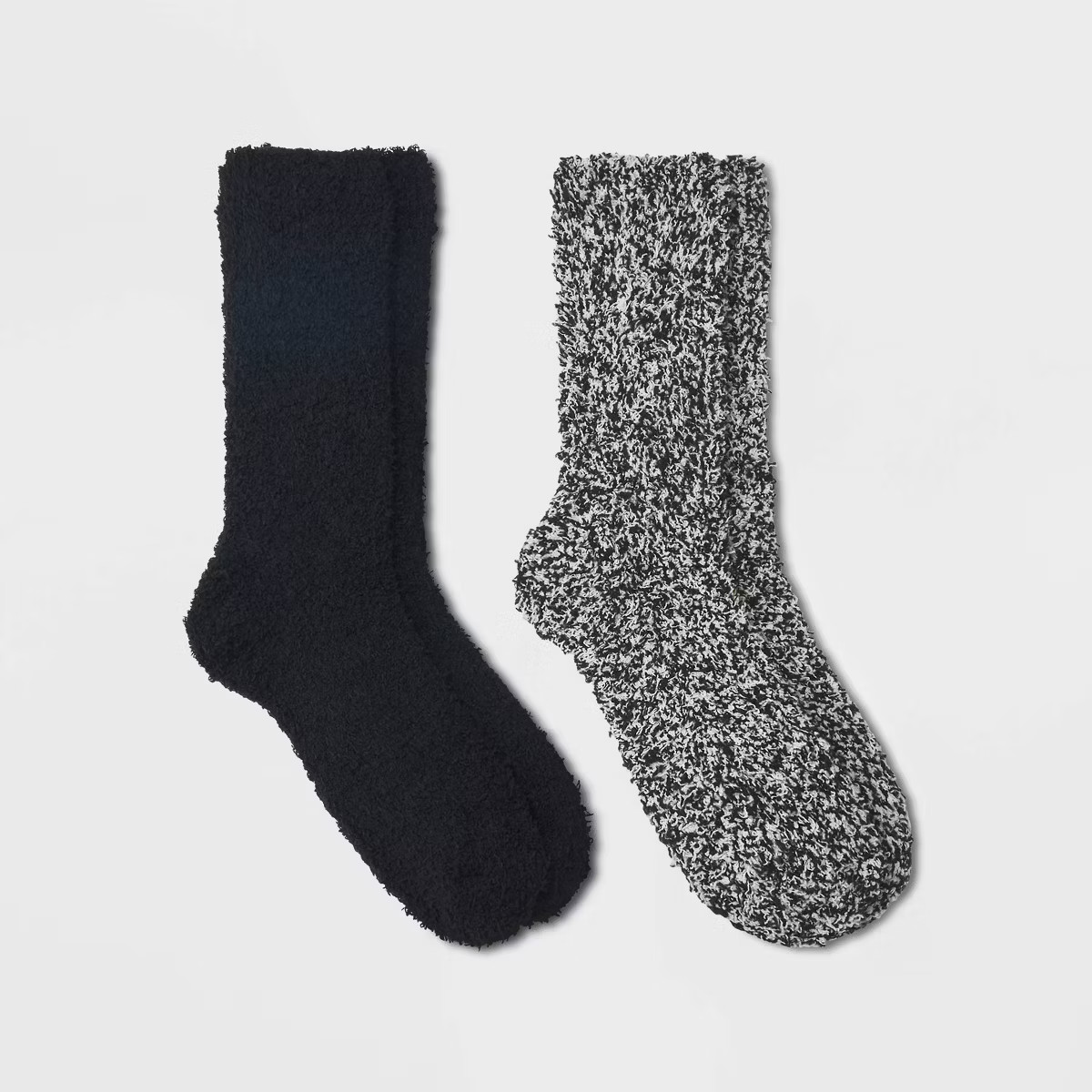 Women's Cozy Marled 2pk Crew Socks - Universal Thread™ 4-10 | Target