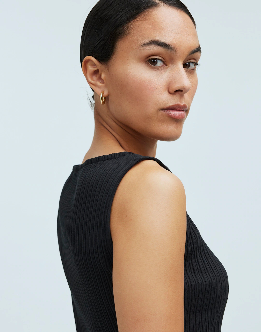 Ribbed Boatneck Tank | Madewell