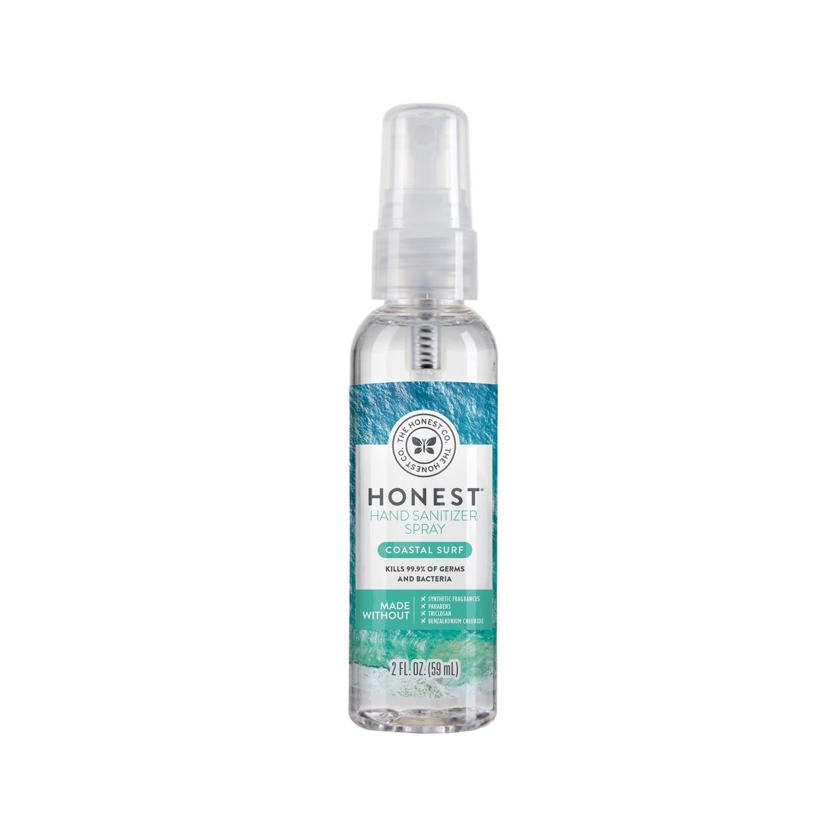 The Honest Company Hand Sanitizer Spray - Coastal Surf - Trial Size - 2 fl oz | Target