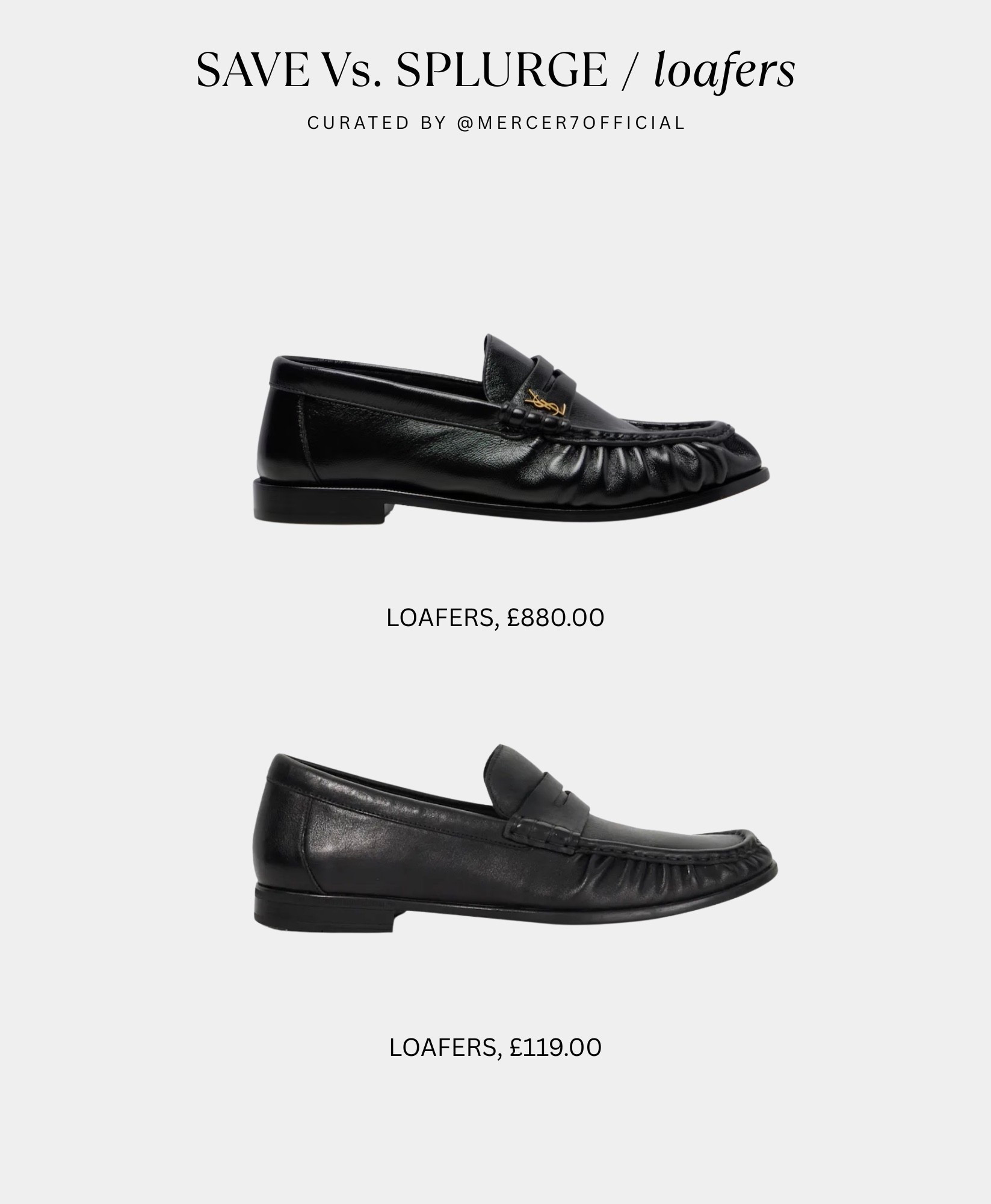 Save Vs. Splurge / Loafers 

#LTKspring #LTKFashionMonth #LTKuk