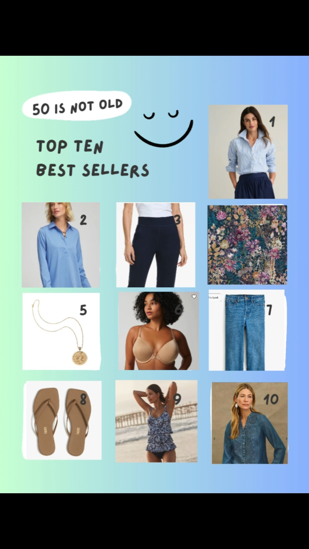 Here are the top ten beat sellers from last week! 


#LTKOver40