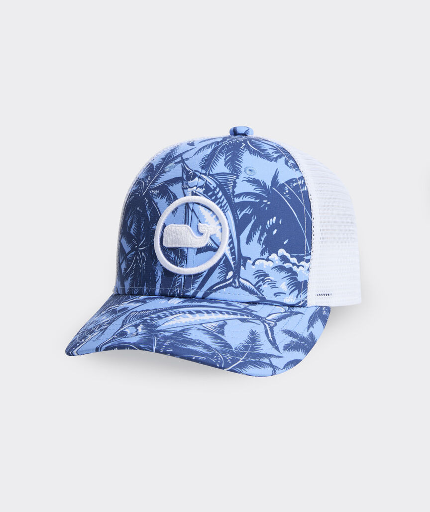Boys' Sportfish Performance Trucker Hat | vineyard vines