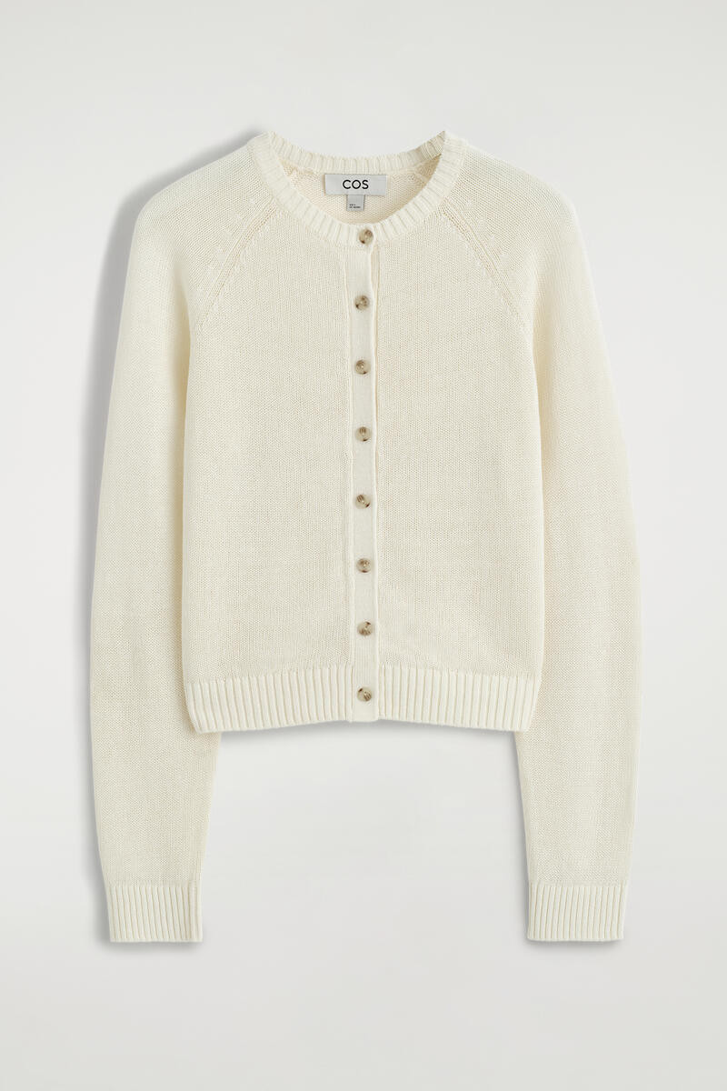 Knitted Linen Cardigan | COS (US)