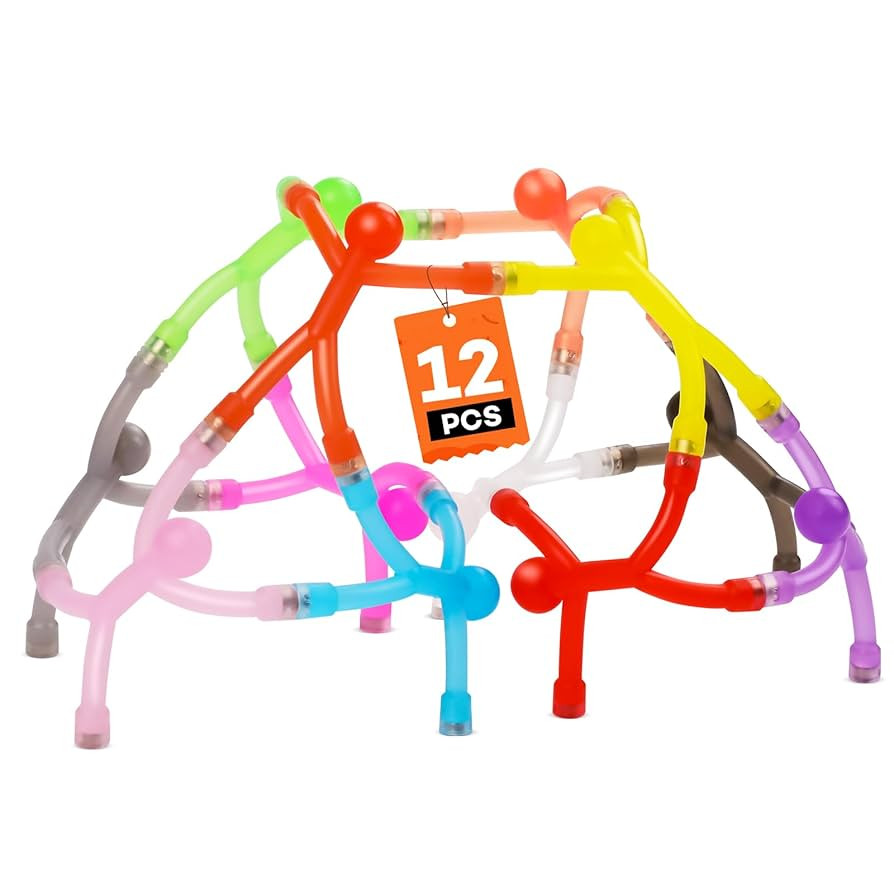12Pcs Magnetic Toys,Colourful Travel Magnetic Men,Fridge Magnets for Kids,Whiteboard,Easter,Refri... | Amazon (US)