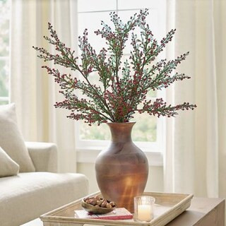 Joyful Berry Stem, Set of Three | Grandin Road