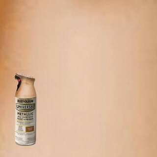 11 oz. All Surface Metallic Copper Rose Spray Paint and Primer in One | The Home Depot