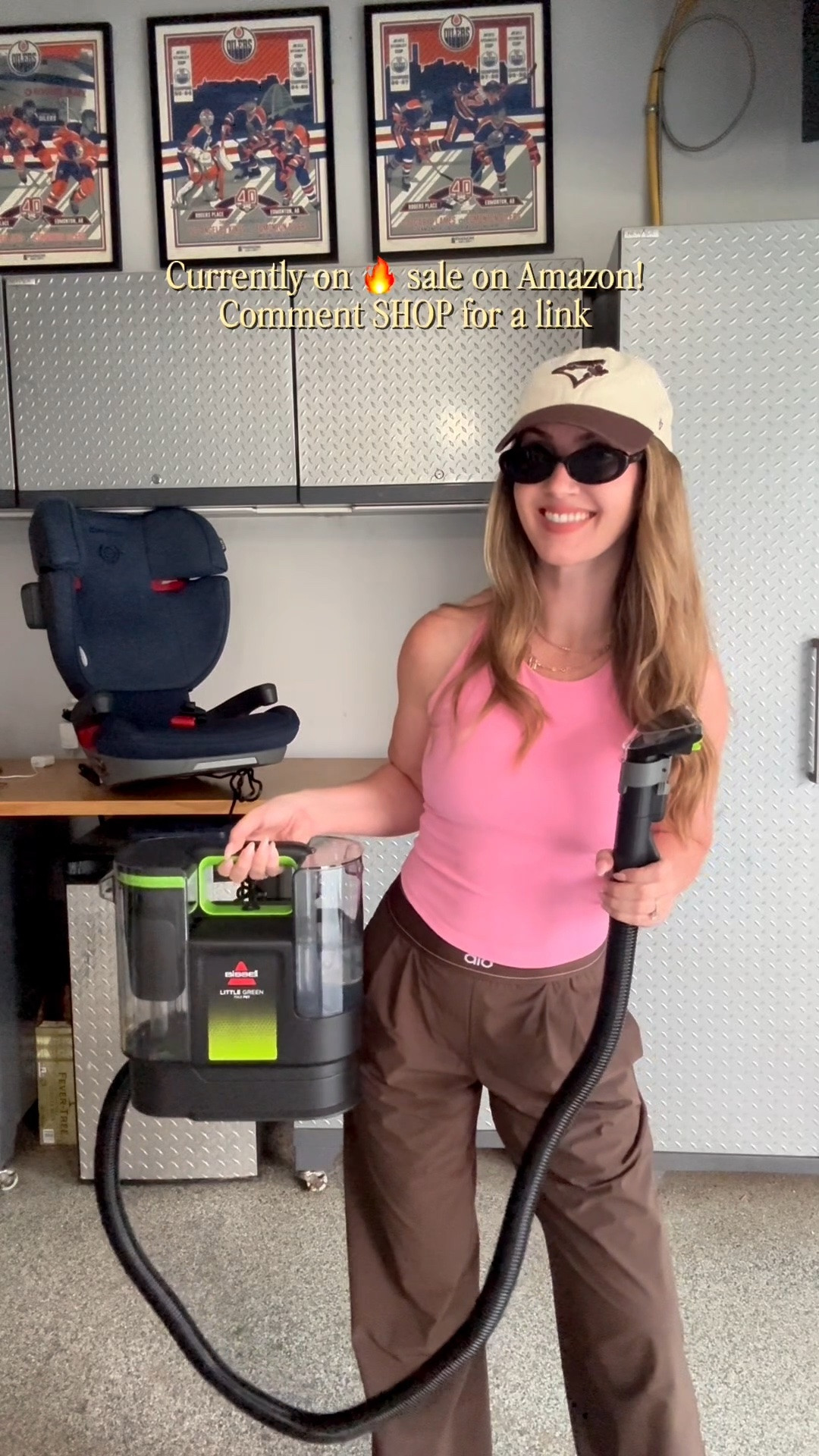 Stop scrolling because I just found the ultimate tool for deep cleaning your kids' car seats, boosters and strollers. 🙌 And it's currently on MEGA sale 🔥 on Amazon. This BISSELL Little Green Max Pet Portable Carpet Cleaner works so well. We just got home from a road trip, so I put it straight to work tackling food crumbs, yogurt stains and even a permanent marker mishap that's been hanging around for literal years. 😅 This has become one of my go-to cleaning tools because it's so versatile. I use it all over my house and car for everything from Monty's little mishaps to upholstery, carpets, rugs, stairs and pretty much any unexpected mess life (or kids and pets) throw our way. What area of your house would you first use the BISSELL Little Green Max Pet?

#LTKcanada #LTKhome #LTKsale