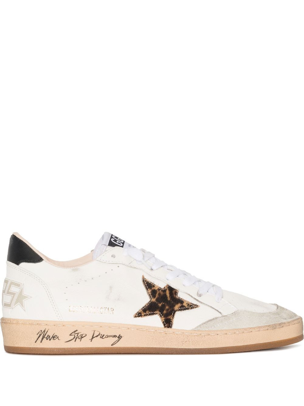 Golden Goose star-patch lace-up Sneakers | White | FARFETCH ES | Farfetch Global