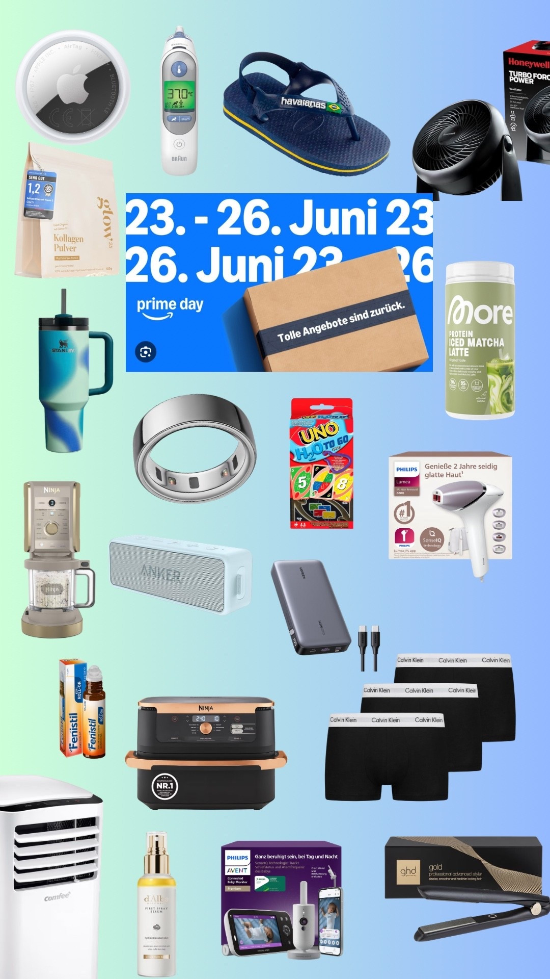 Gönnt euch krasse Rabatte während der Amazon Prime Days 🙏🏽🩵

#LTKdeutschland #LTKsummer #LTKhome