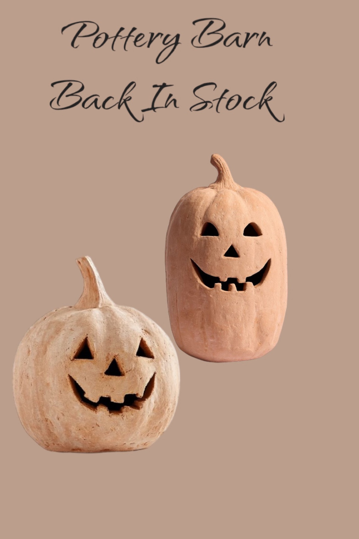 Pottery Barn Halloween Pumpkins 
Back in Stock

#LTKHome #LTKSeasonal #LTKSaleAlert
