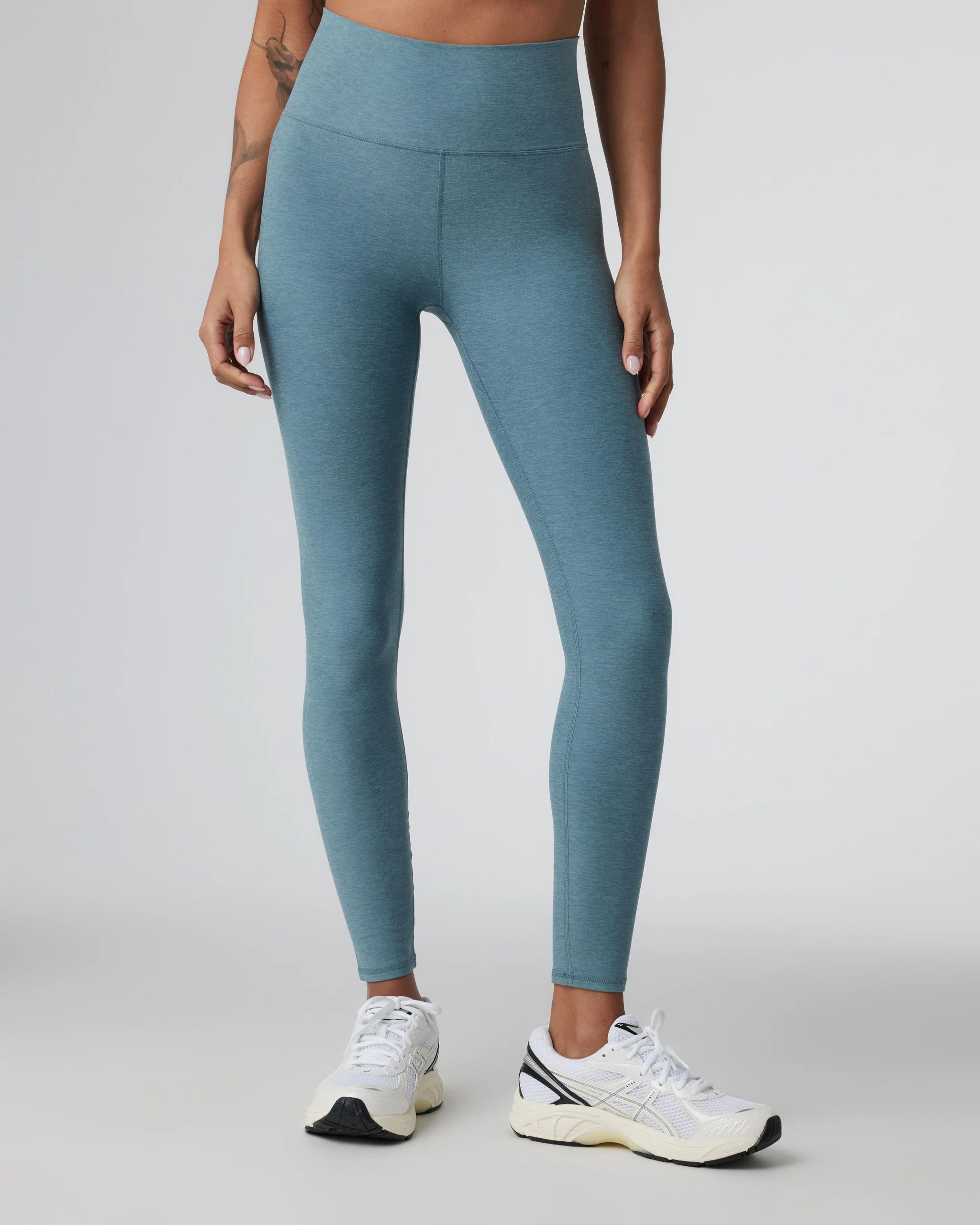 Clean Elevation Legging | Smoke Blue Heather | Vuori | Vuori Clothing (US & Canada)