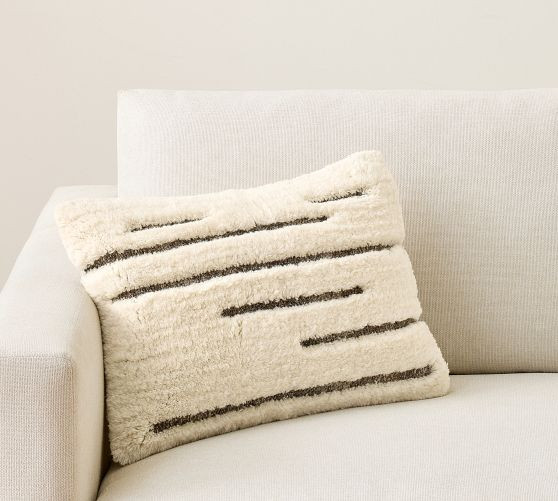 Textured Lumbar Pillow | Pottery Barn (US)