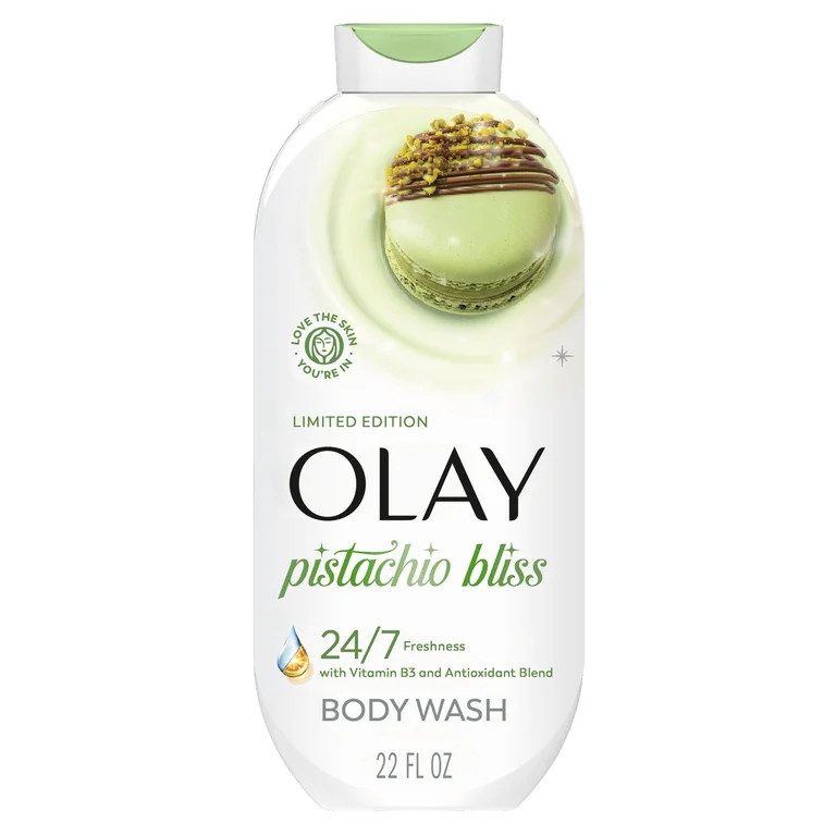 Olay Pistachio Bliss Body Wash with Vitamin B3 and Antioxidant Blend, 24/7 Freshness, Limited Edi... | Walmart (US)