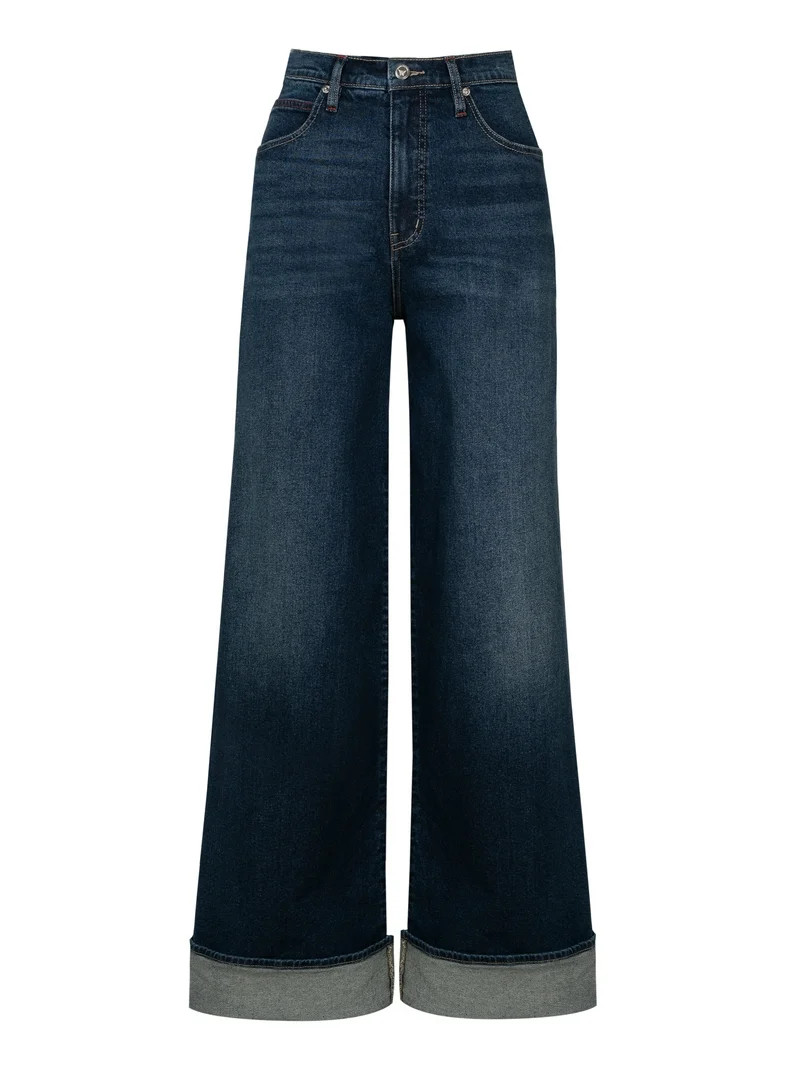 Jessica Simpson Women's and Women's Plus Freesia Wide Leg Jeans, 30", 32", and 34" Inseams, Sizes... | Walmart (US)