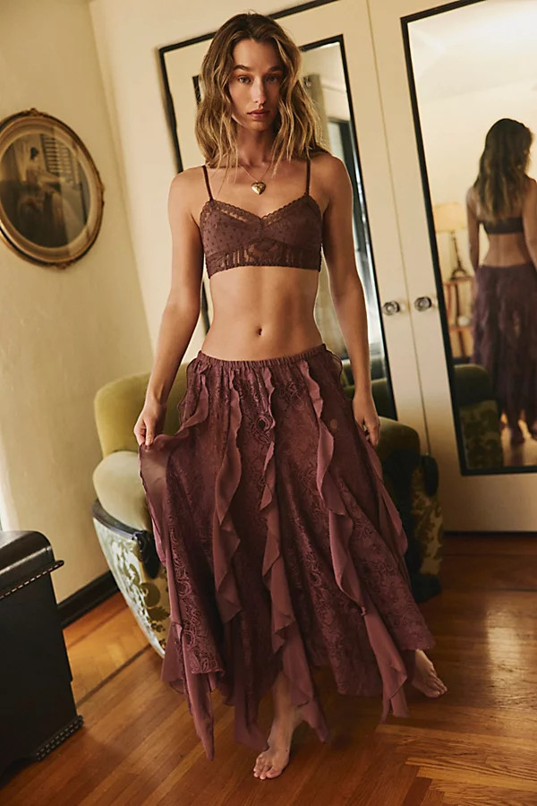 Candy Calling Maxi Slip Skirt | Free People (Global - UK&FR Excluded)