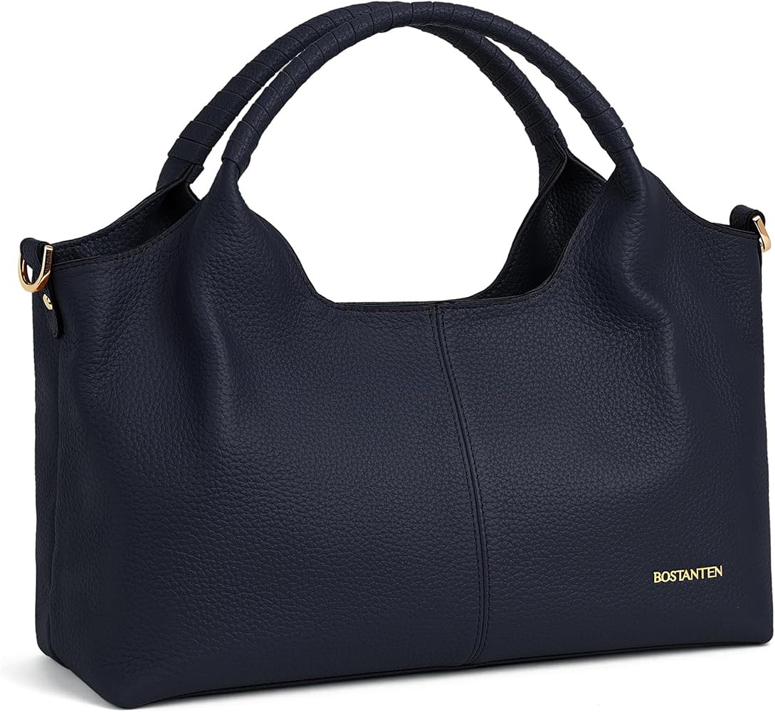 BOSTANTEN Genuine Leather Purses for Women Designer Handbags Crossbody Shoulder Bags Top Handle S... | Amazon (US)