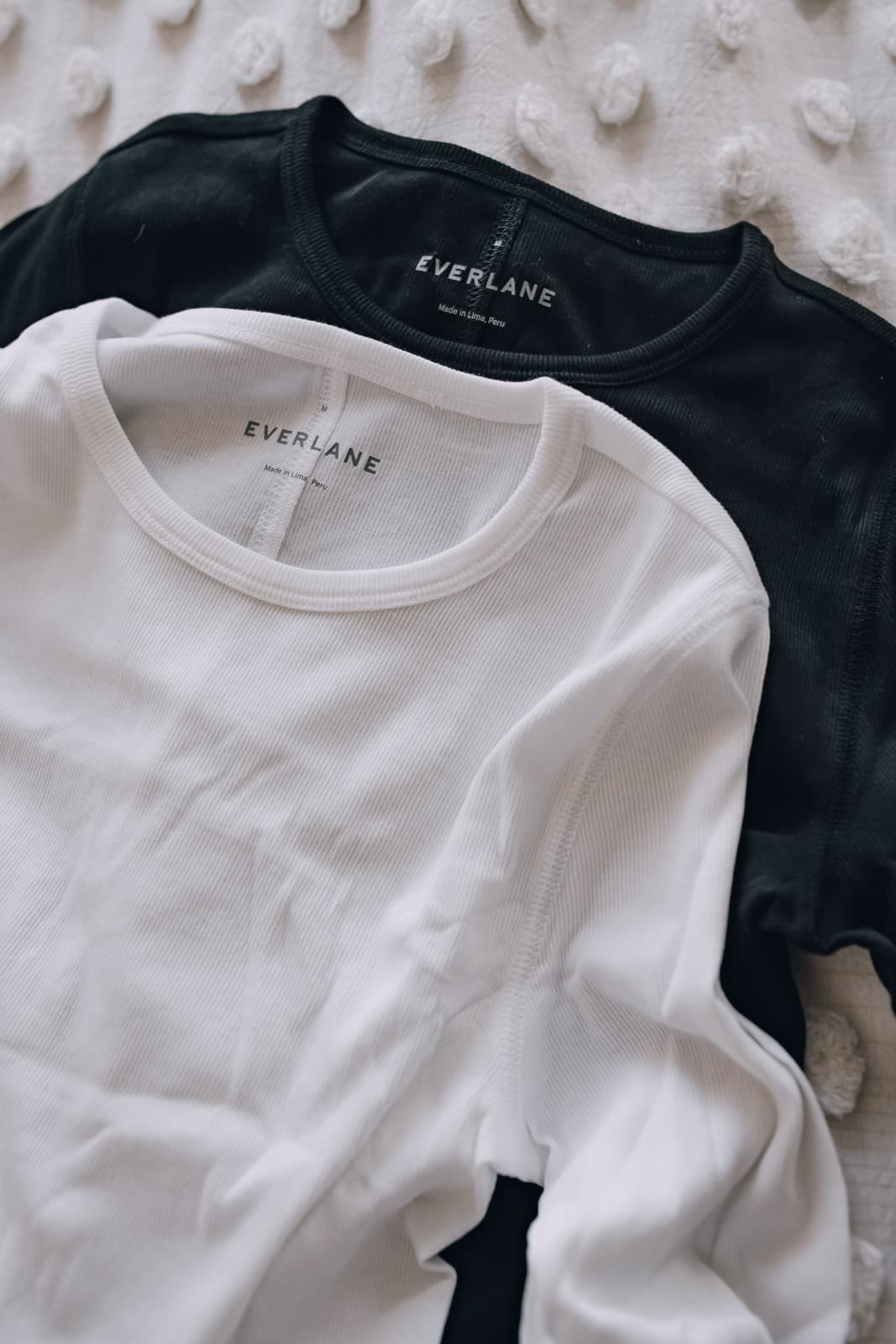 The best micro rib long sleeves for layering in the winter! I love wearing these under sweaters but they can also be worn alone with jeans, or comfy loungewear!  

 #LTKSeasonal