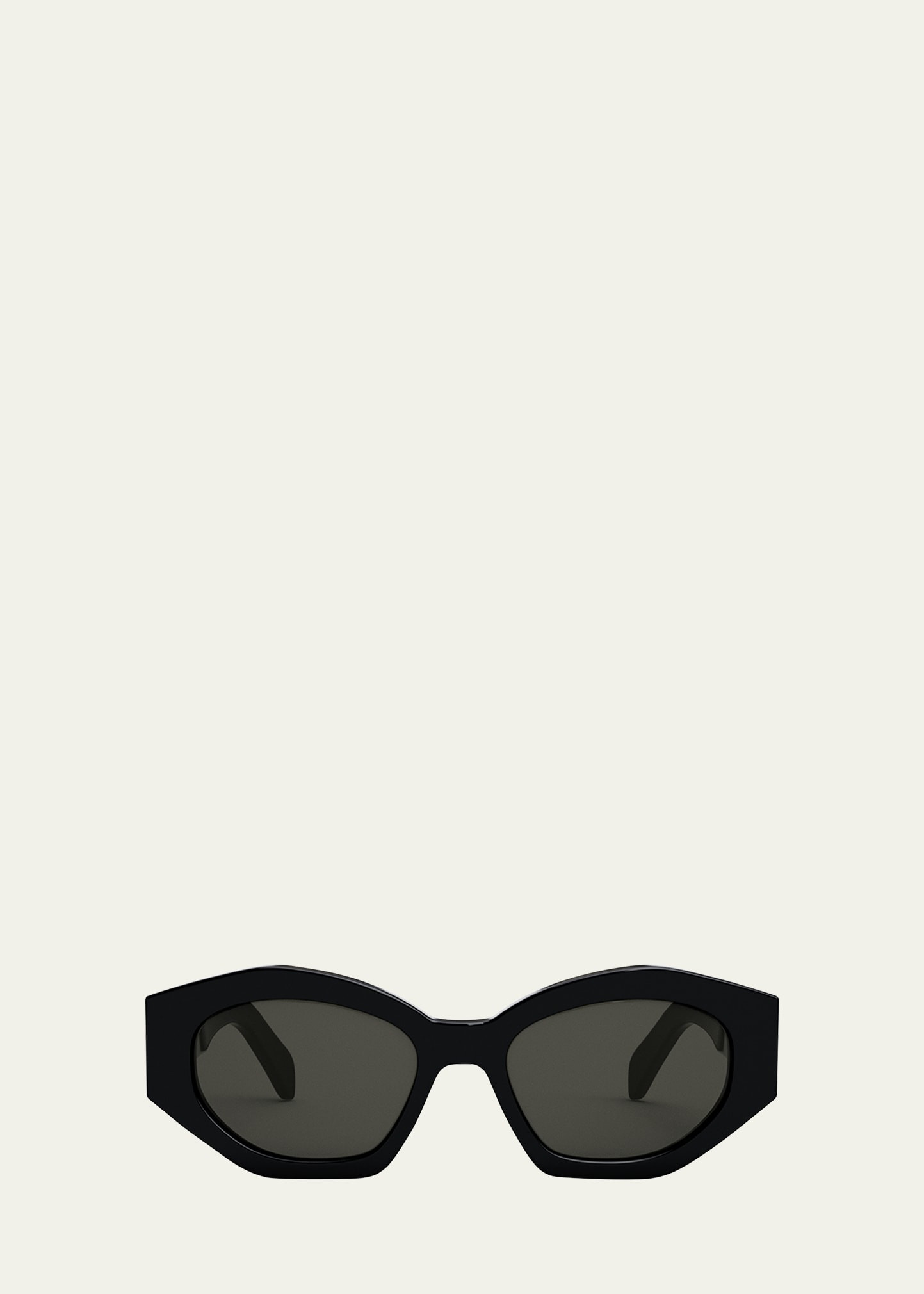 Celine Triomphe Logo Acetate Cat-Eye Sunglasses | Bergdorf Goodman