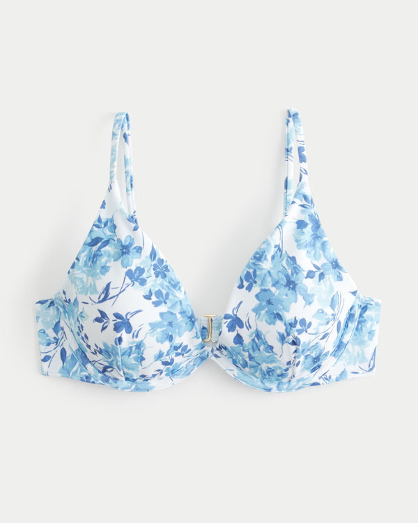 Underwire Plunge Bikini Top | Hollister (US)