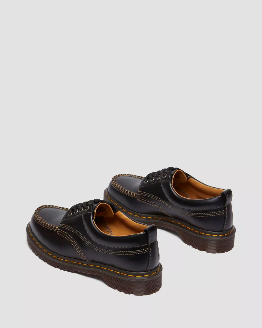 Lowell Leather Moc Toe Shoes | Dr Martens (UK)