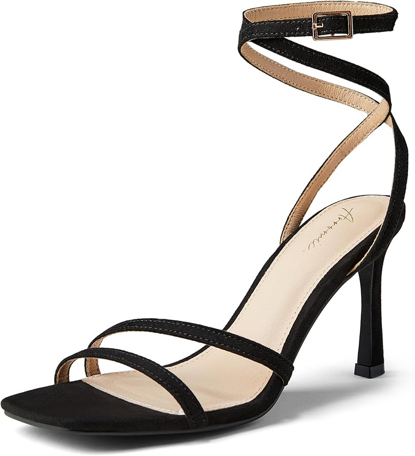 Arromic Women's Strappy High Heels Stiletto Open Toe Heeled Sandals for Women Date Party Dress We... | Amazon (US)