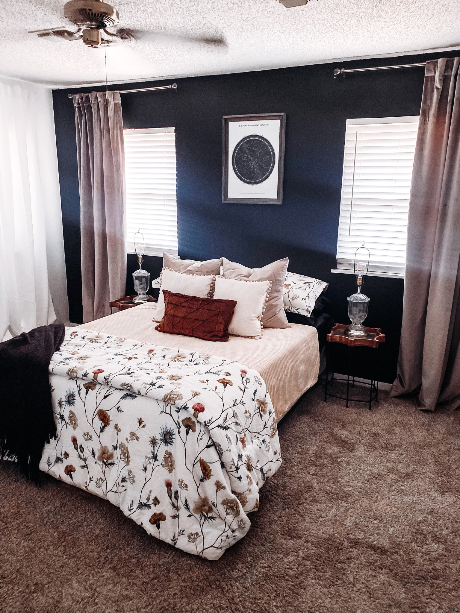 Our bedroom makeover was a success thanks to Amazon! I searched through bedding, pillows, and curtains to piece together this beautiful floral, neutral bedding set. 

#LTKunder100 #LTKhome #LTKunder50