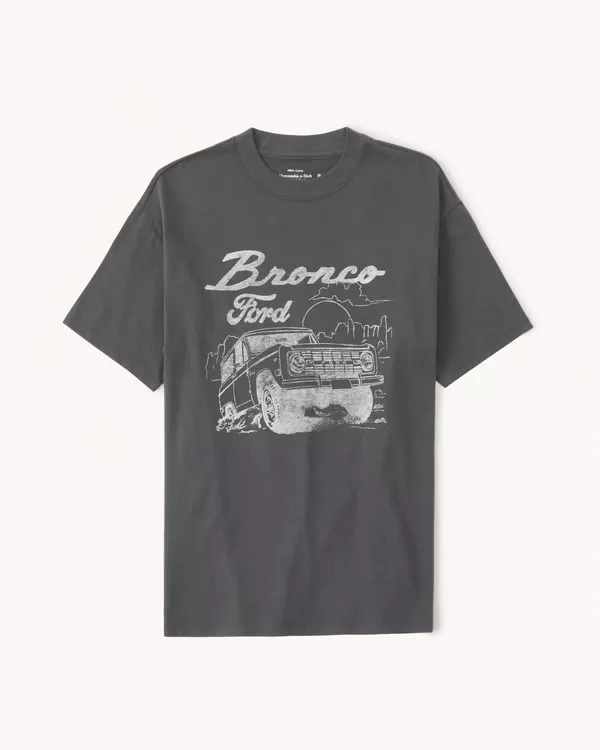 girls oversized bronco graphic tee curated on LTK