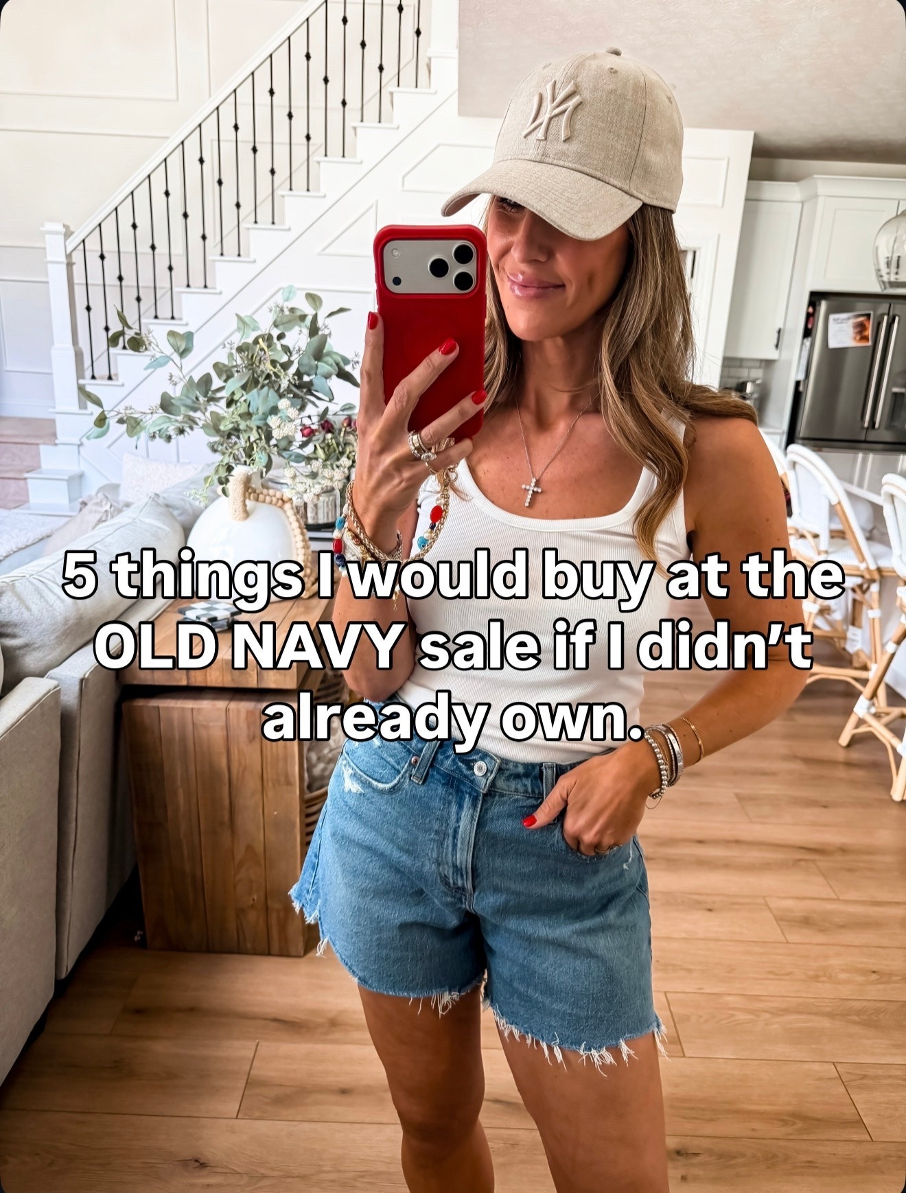 Five things I would buy at the Old Navy sale while they’re 50% off if I didn’t already own them myself.

#LTKootd #LTKmomlife #LTKOver40