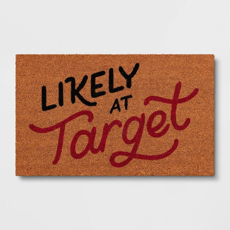 1'6"x2'6" 'Likely at Target' Doormat - Threshold™ | Target