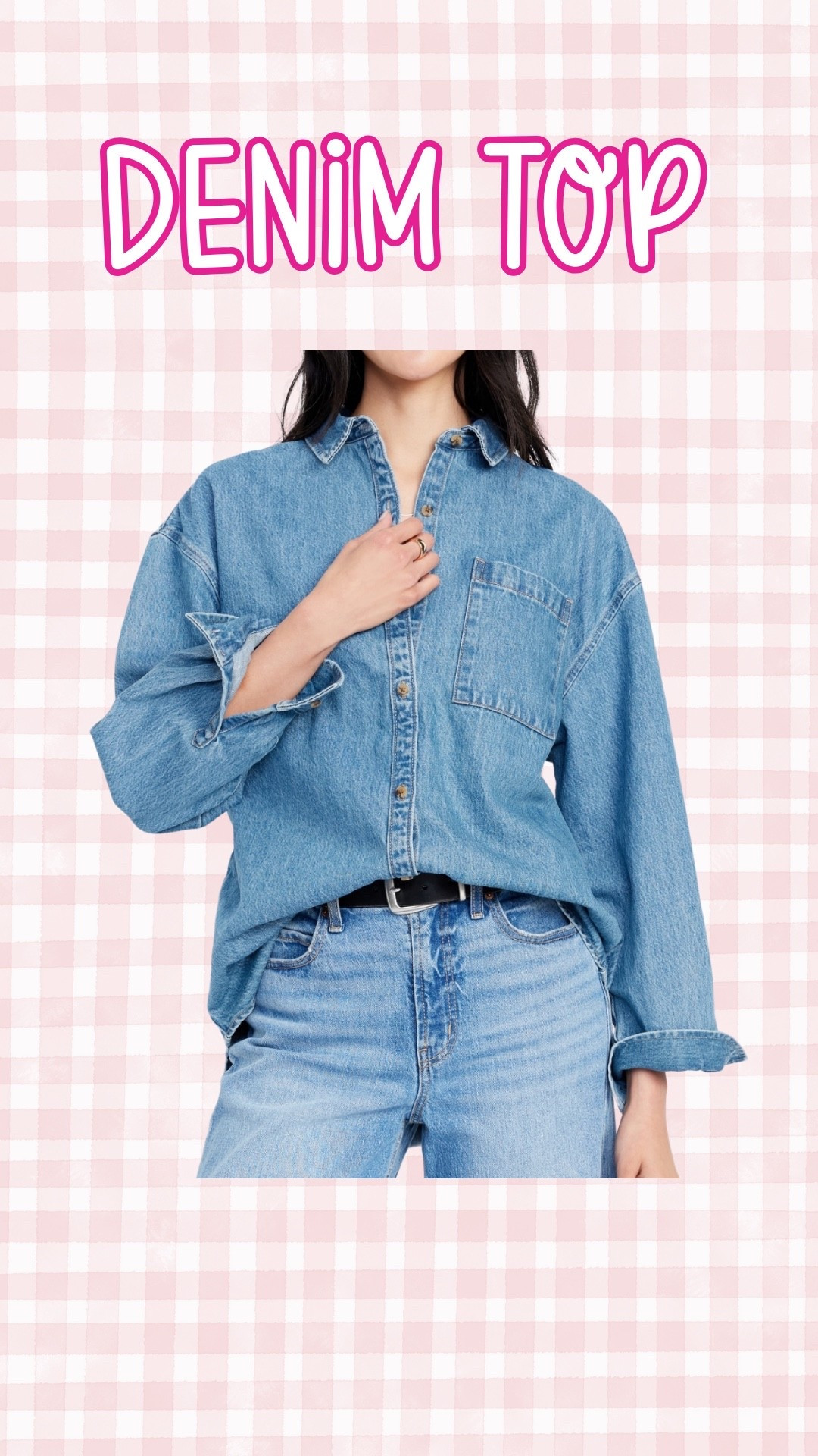 A perfect denim shirt — a staple for any wardrobe (I got the xxl) 

#LTKPlusSize #LTKMidsize #LTKSaleAlert