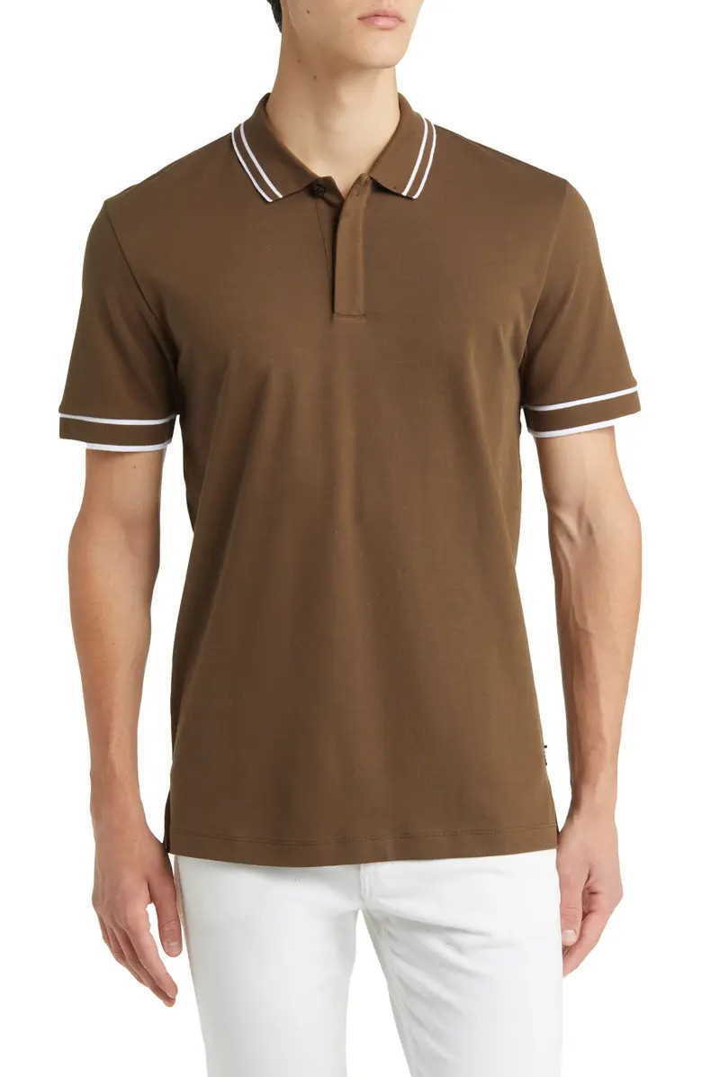 Parlay Tipped Cotton Polo | Nordstrom