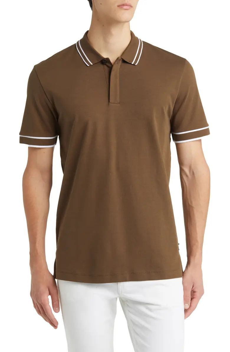 Parlay Tipped Cotton Polo | Nordstrom