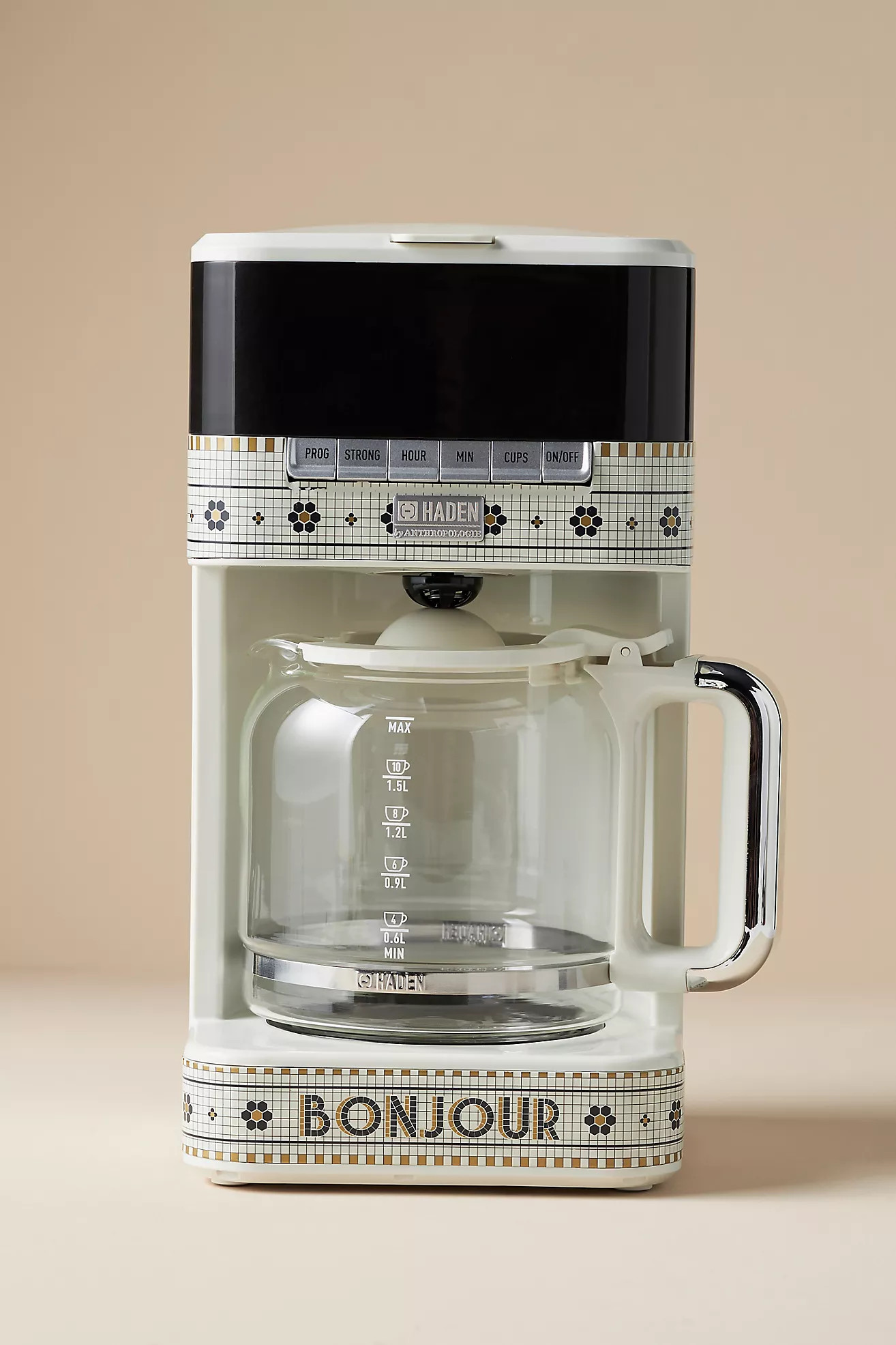 The Bistro Tile x Haden 12-Cup Coffee Maker | Anthropologie (US)