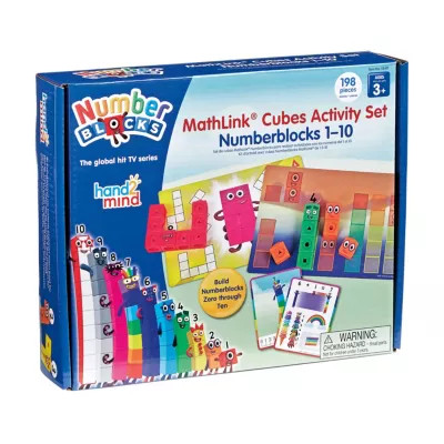 Bojeux MathLink Cubes Numberblocks 1-10 Activity Set | Belk