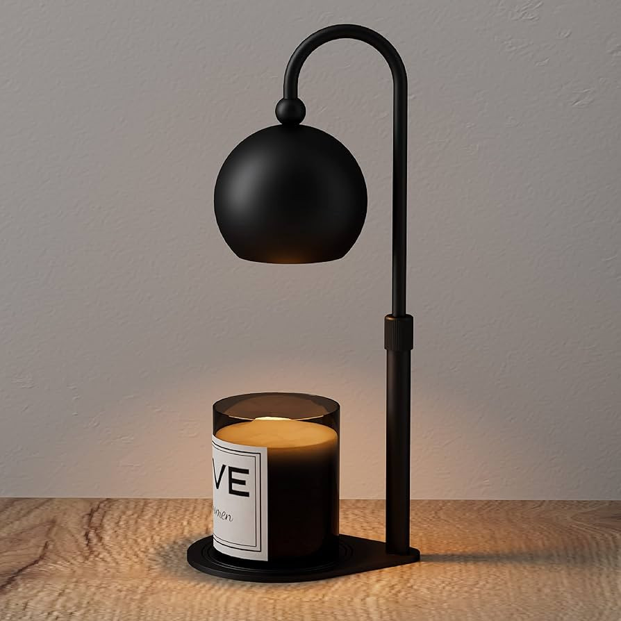 AHIAOIWRA Electric Candle Warmer Lamp with Timer Warming Lantern for Melting Jar of Wax with Cand... | Amazon (US)