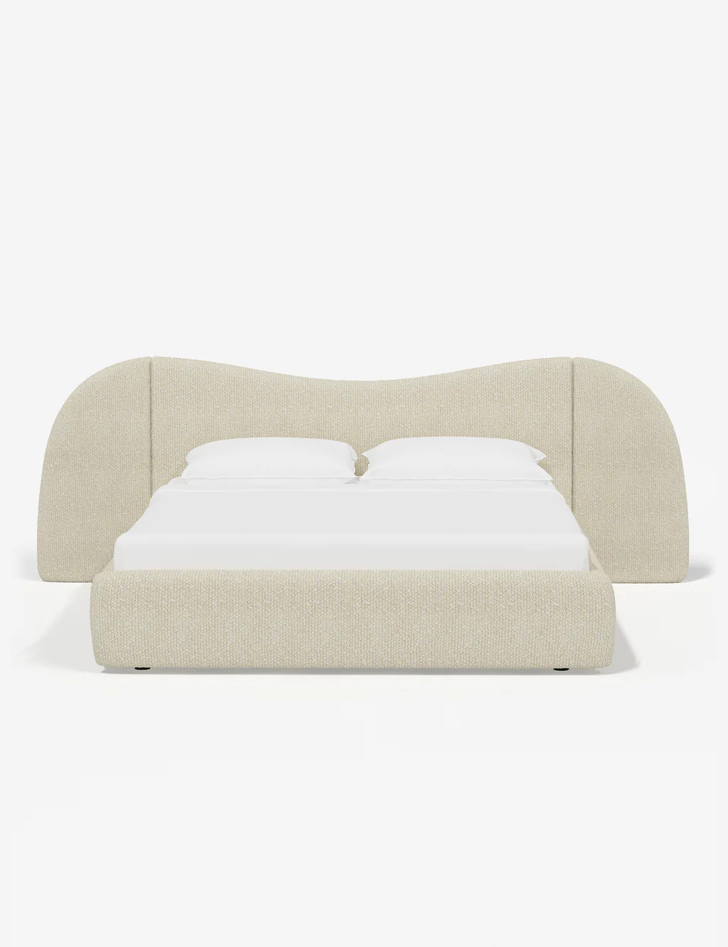 Gladys Extended Headboard Platform Bed | Lulu and Georgia 