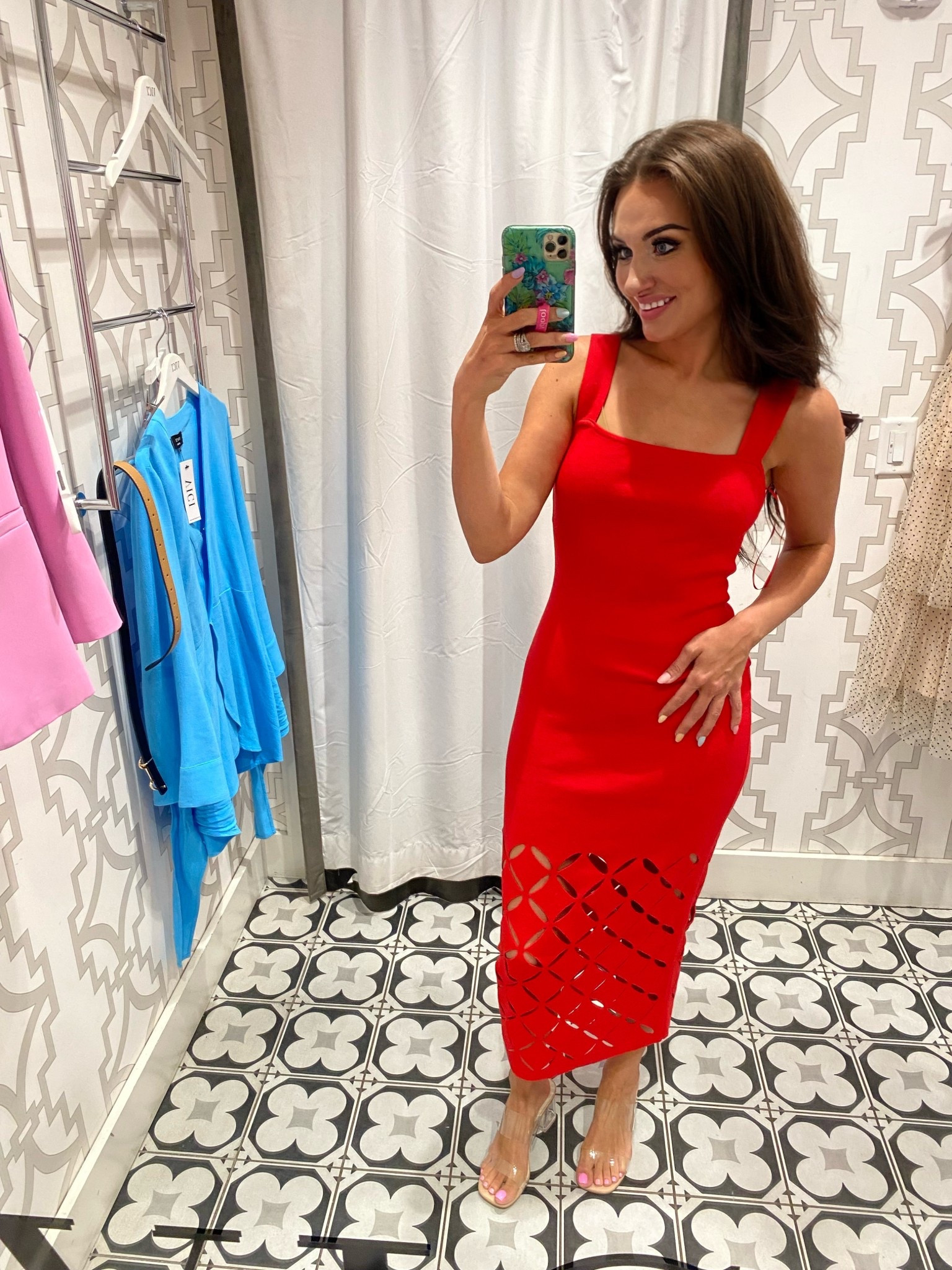 How beautiful is this red dress?! I love the color and the cutout detail! I’m in the small, love the light sweater material. Would be perfect for a beach trip, Mother’s Day or paired with a denim jacket!

#LTKTravel #LTKMothersDay #LTKootd