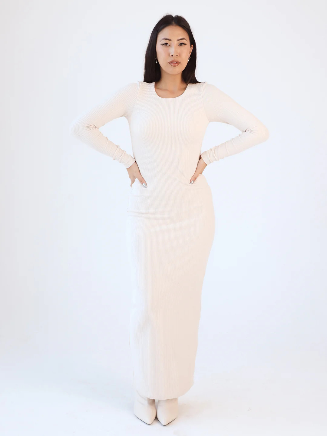 Sweater Maxi Dress | Klassy