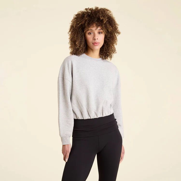 Cinch Waist Sweatshirt | nuuds