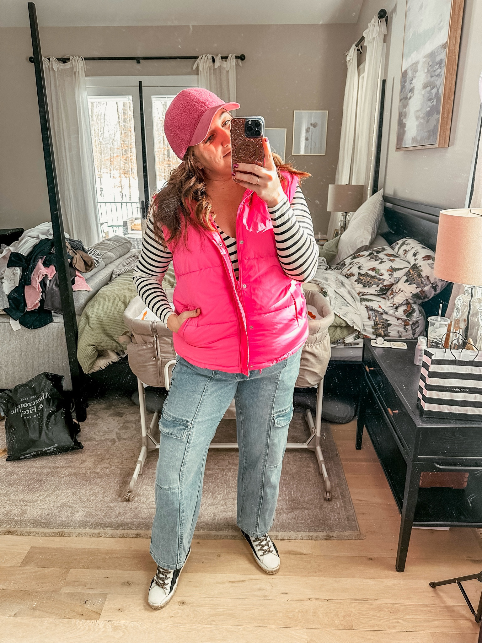 Casual OOTD 
Vest XL / bodysuit L / jeans XL / shoes tts

#LTKstyletip #LTKmidsize #LTKMostLoved