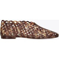 Steve Madden Flat Heel Square Toe Pumps Brown | Marks & Spencer (UK)