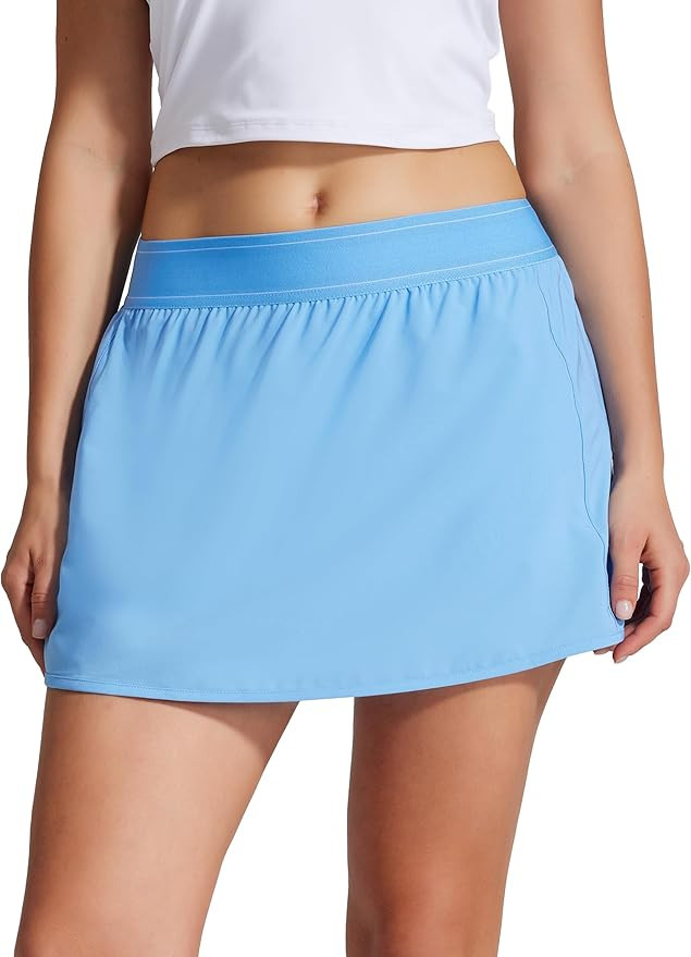 Women's Tennis Golf Skirts High Waisted with Pockets Inner Shorts for Athletic Skorts Sports Runn... | Amazon (US)