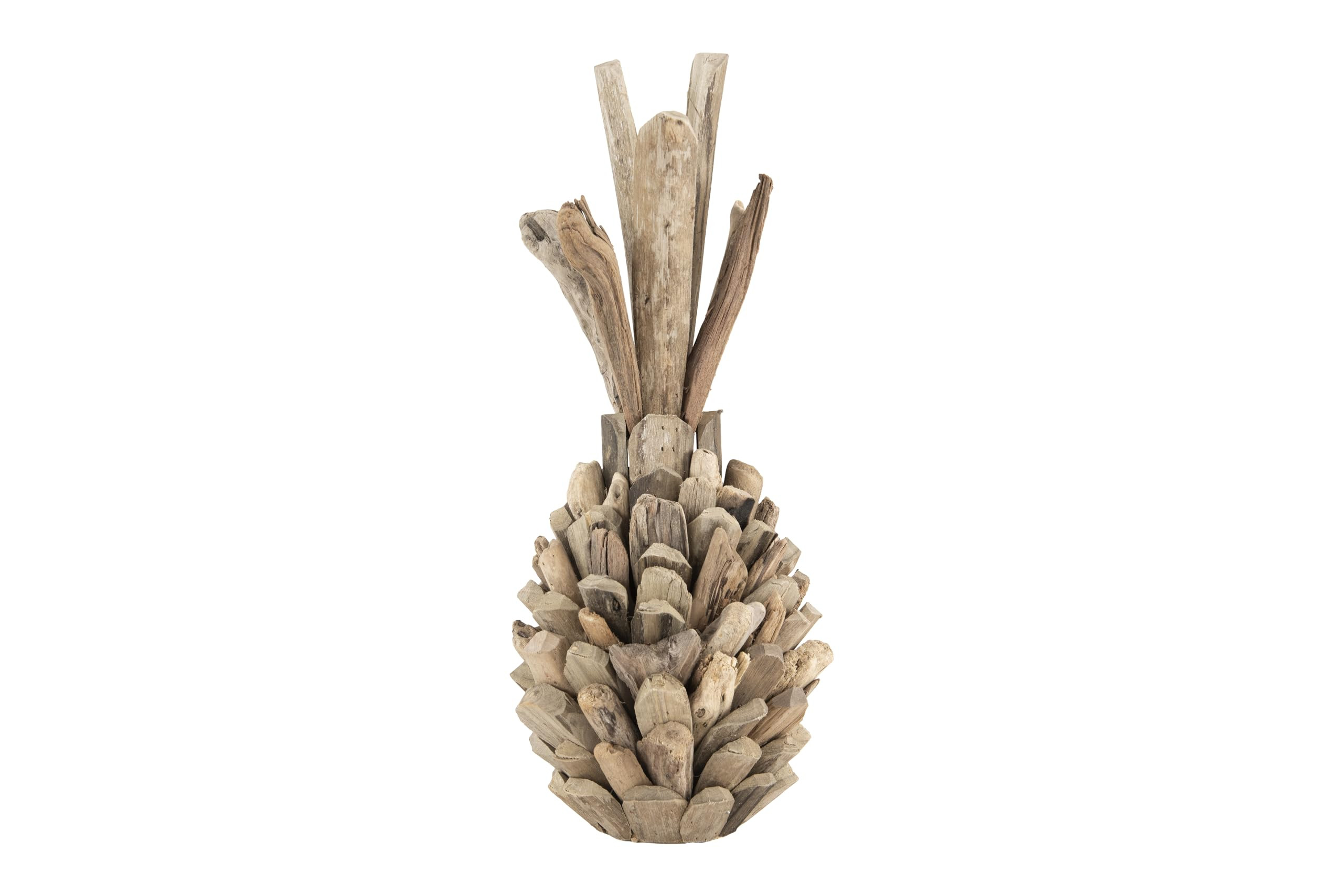 Creative Co-op Pure Driftwood Pineapple Decoration, Brown | Amazon (US)