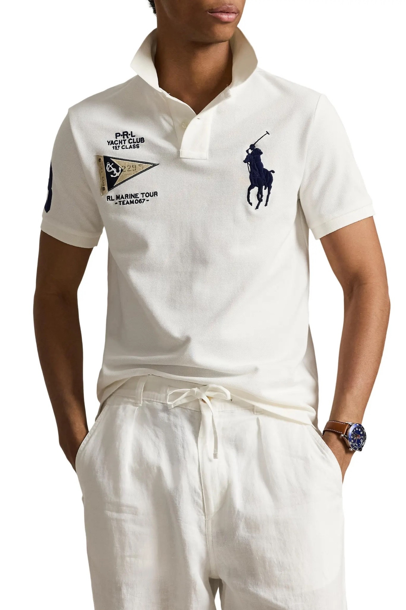 Custom Slim Fit Big Pony Polo Shirt
Polo Ralph Lauren

#LTKTall #LTKmorningroutine #LTKfitnessgoals
