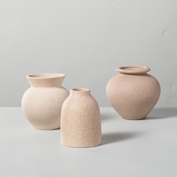 3ct Assorted Ceramic Bud Vase Set - Hearth & Hand™ with Magnolia | Target