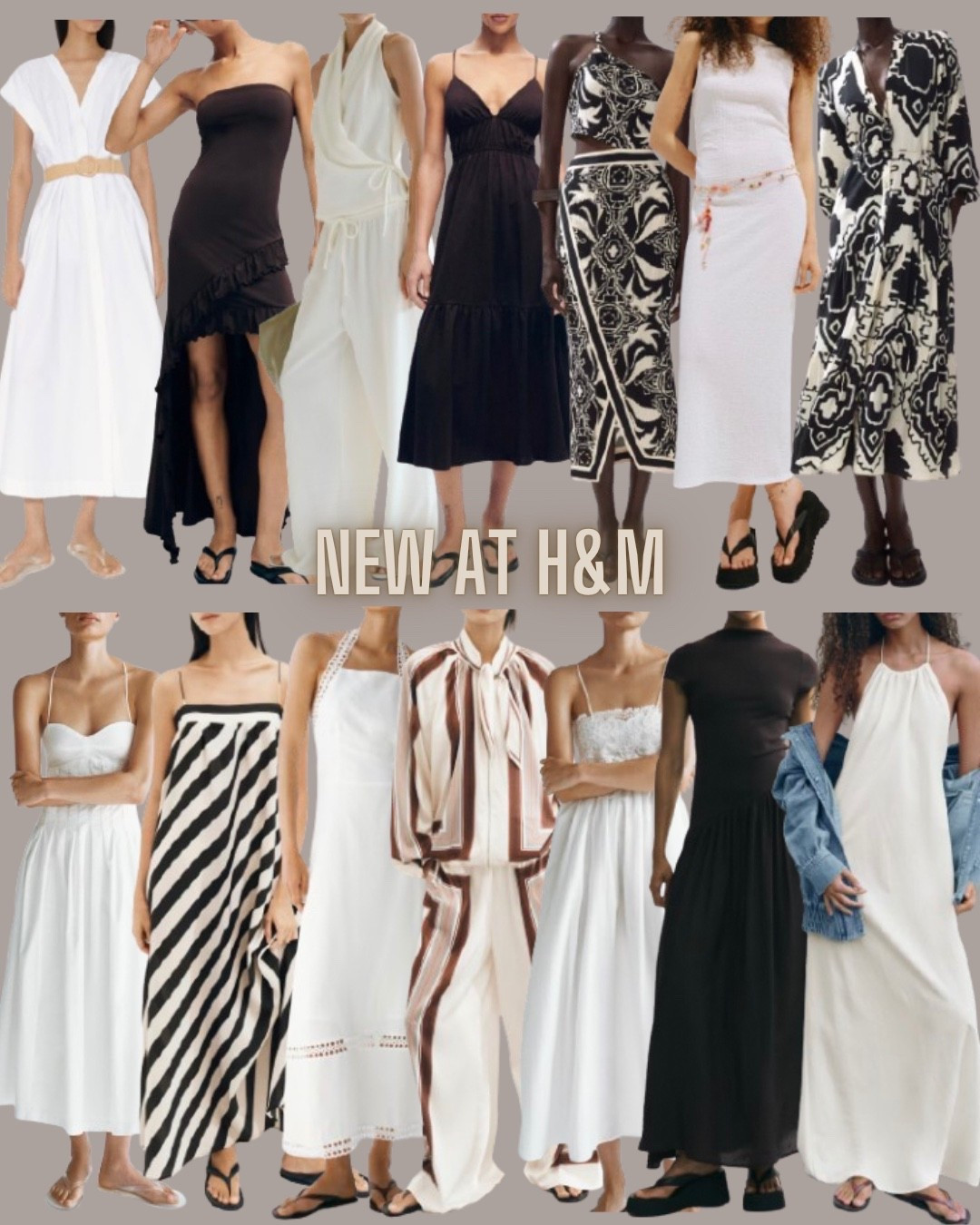 H&M fashion
Maxi dress
Resort wear
Vacation outfit
White dress