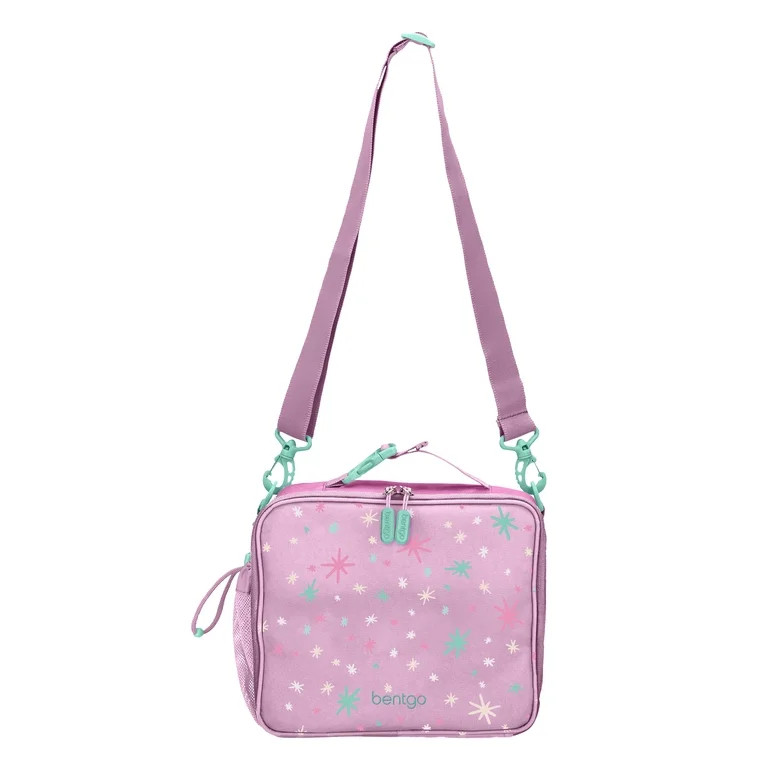 Bentgo Kids Lunch Bag - Walmart Version - Starry Sprinkle Pink | Walmart (US)