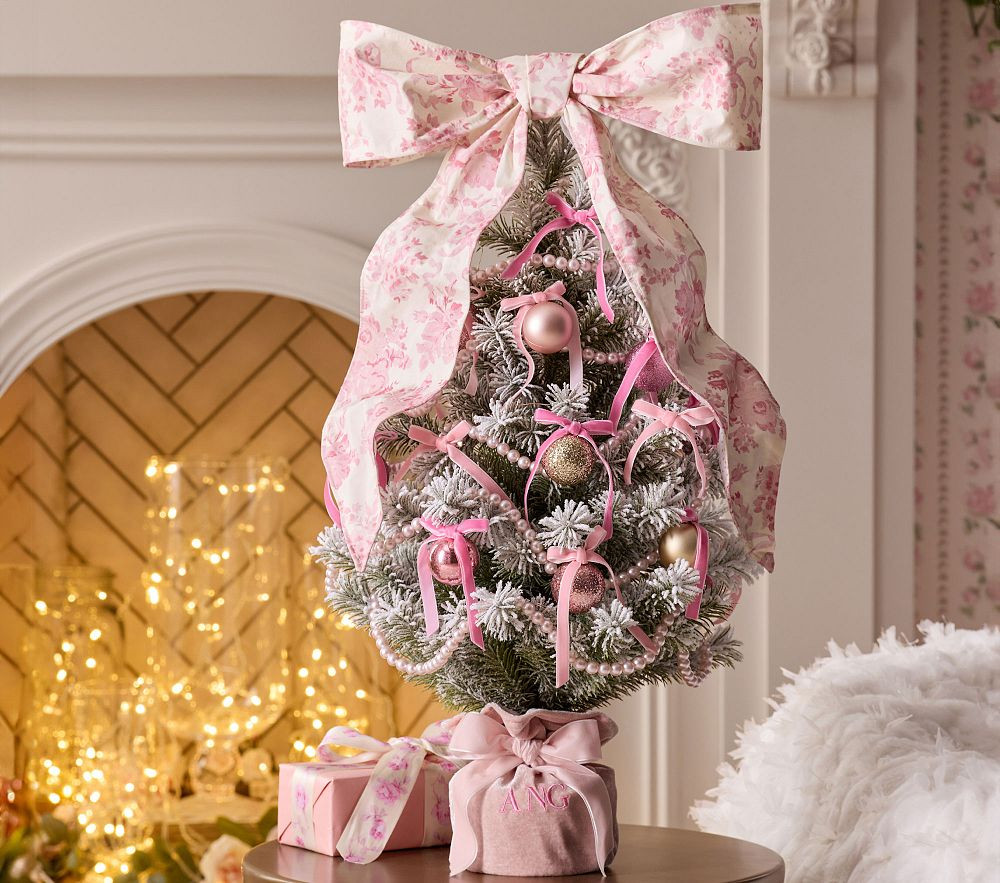 LoveShackFancy Decorated Christmas Tree | Pottery Barn Kids