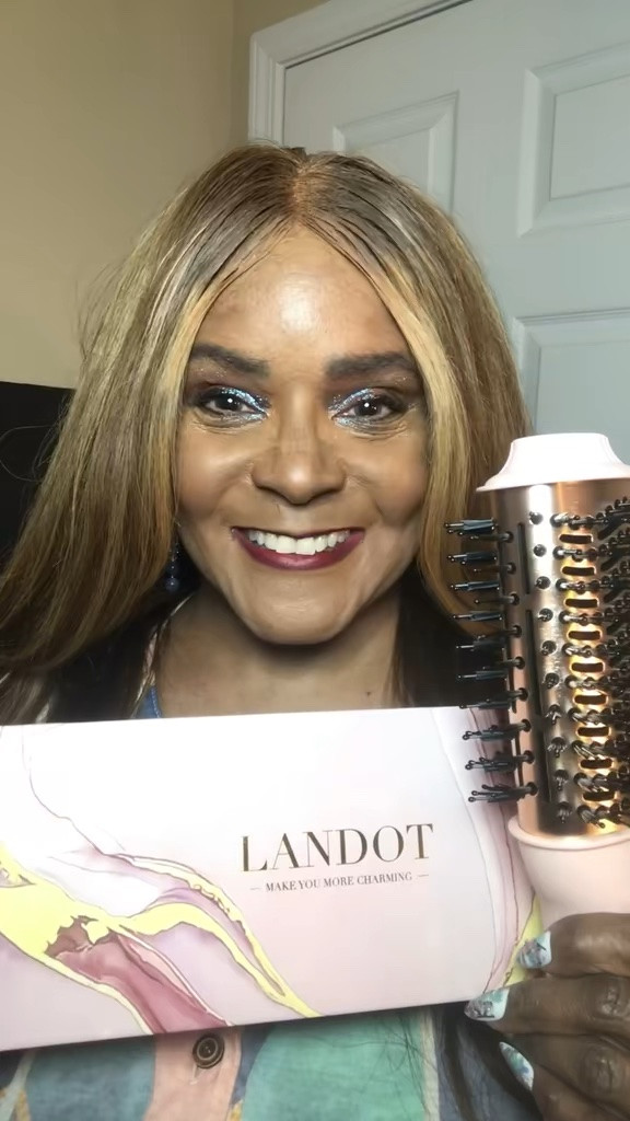 I was looking for a way to shorten my wash day.  Drying my hair takes longer than washing and detangling my hair.  So I tried the LANDOT brush styler and dryer.  I can dry my hair and  style it at the same time.  I am so happy with it. I highly recommend it.  Subscribe and follow me for more content.  @landot #hairdryer #hairstyler

#LTKBeauty #LTKselfcare #LTKgrwm